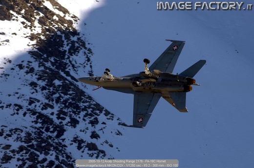 2005-10-12 Axalp Shooting Range 2176 - FA-18C Hornet